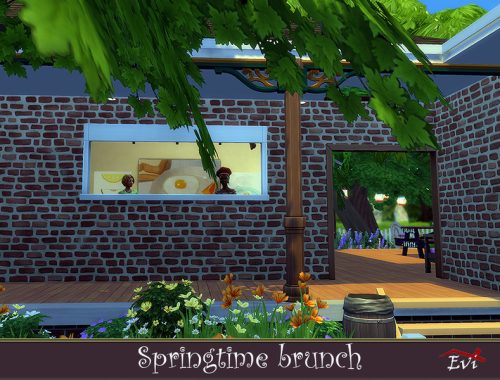 Spring time brunch