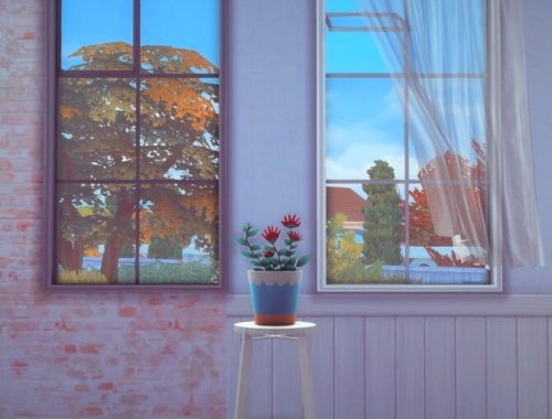 Square Grid Windows at Garden Breeze Sims 4