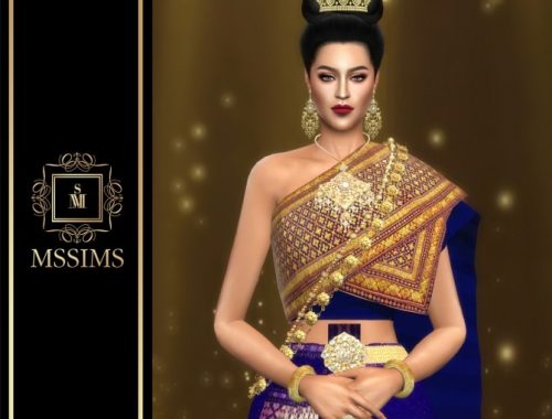 SRIVILAI earrings (P) at MSSIMS