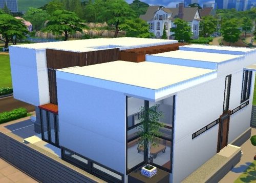 Stack Cube House by valbreizh