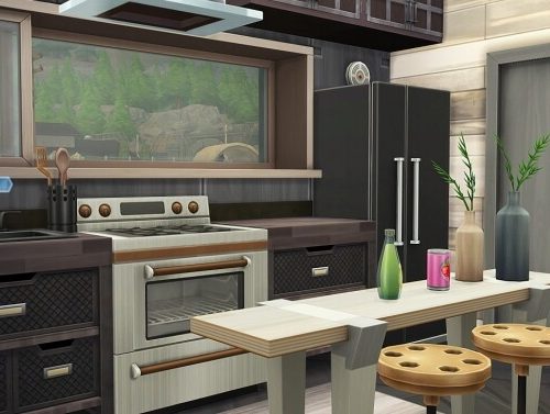 STACKED CONTAINER HOME at Aveline Sims