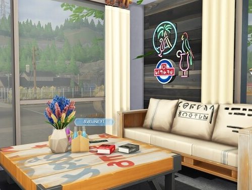 STACKED CONTAINER HOME at Aveline Sims