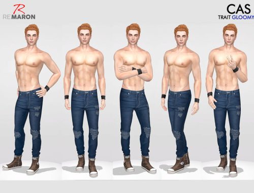 Stand pose for men - CAS Pose - Set 2