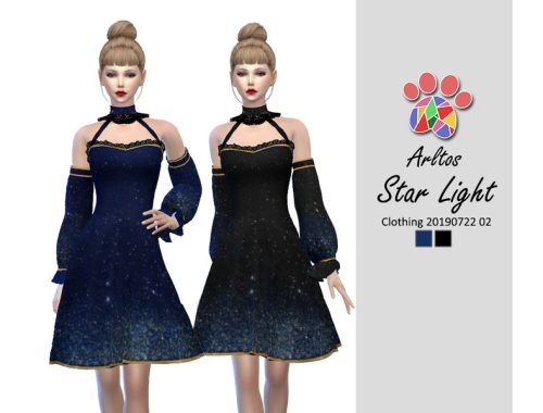 Star Light Dress / Arltos Clothing 20190722 02
