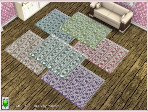 Star Tracks - Rugs by marcorse