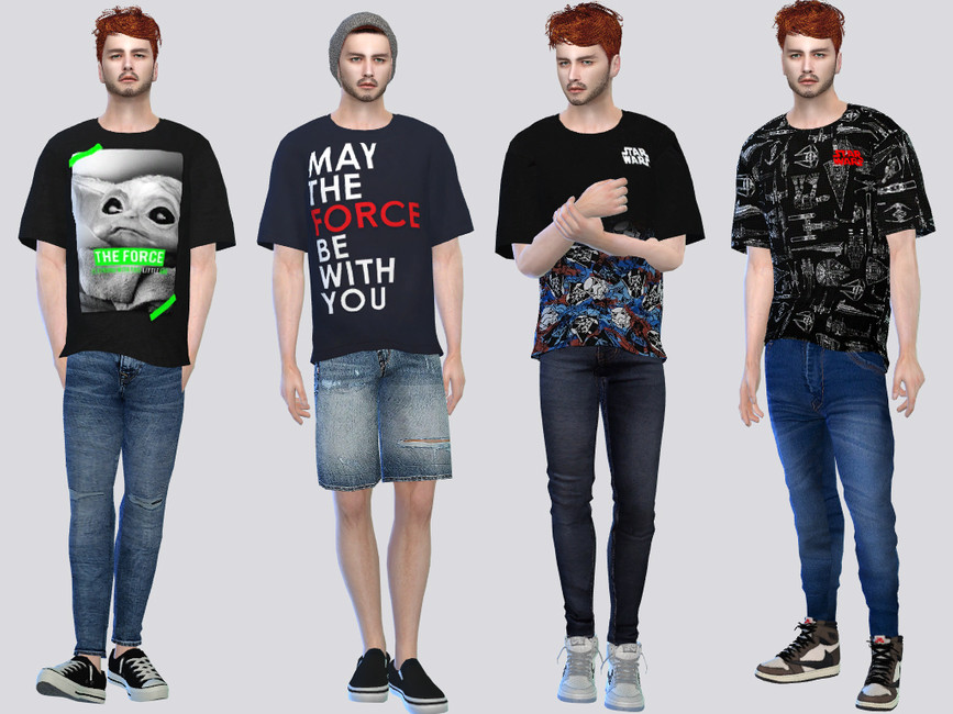 STAR WARS Themed Tees (REQD) - The Sims 4 Catalog