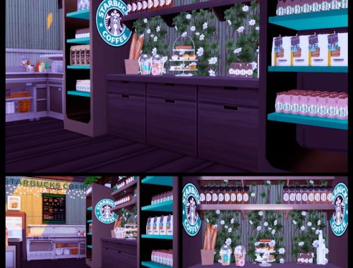 Starbucks Truck at Lily Sims