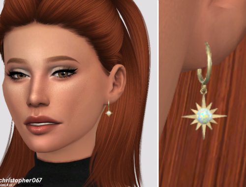 Starburst Earrings / Christopher067