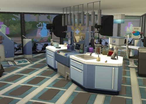 Starlight Paws vet clinic by Victor_tor at Mod The Sims