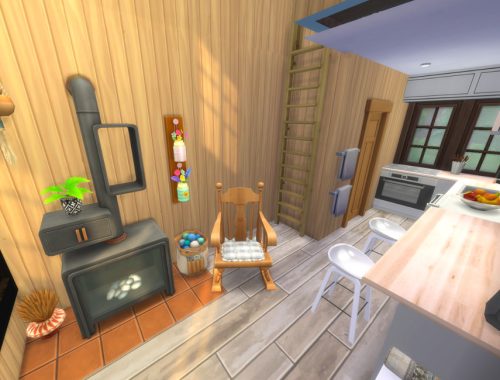 Starter Micro Home with Loft Bedroom