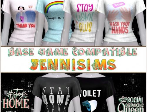 STAY HOME TOP at Jenni Sims