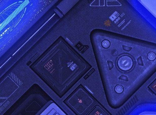 STELLAR II SCI-FI LAPTOP at AggressiveKitty