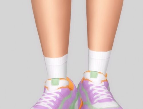 Stompy shoes + socks at Casteru