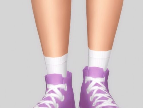 Stompy shoes + socks at Casteru