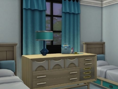 Stone Pilar house by oumamea at Mod The Sims