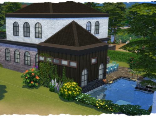 Stone Villa by Chalipo at All 4 Sims