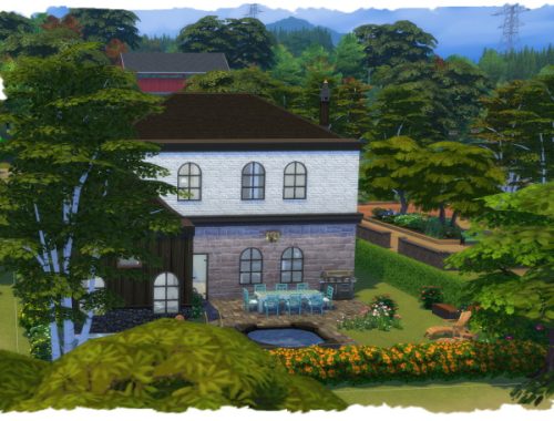 Stone Villa by Chalipo at All 4 Sims