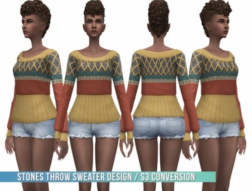 Stones Throw Greenhouse Sweater Design S3 Conversion at Busted Pixels