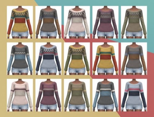 Stones Throw Greenhouse Sweater Design S3 Conversion at Busted Pixels