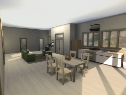 Stoney Desert Home by halfasianbanana at Mod The Sims
