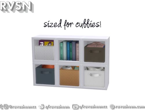 Storage Squared Cubby Inserts