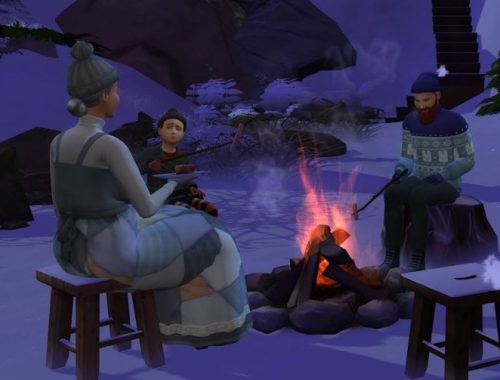 Storskogsetra (The large forest shieling) at KyriaT’s Sims 4 World
