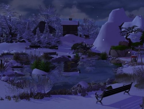 Storskogsetra (The large forest shieling) at KyriaT’s Sims 4 World