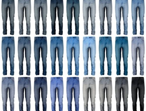 Straight jeans at LazyEyelids
