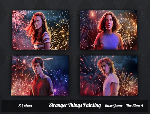 Stranger Things Painting