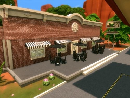 Strangerville renew #12 Gas station by iSandor at Mod The Sims
