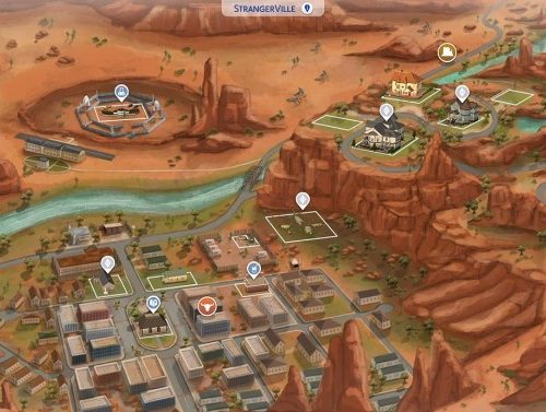 StrangerVille & Selvadorada Fanart Maps at DerShayan