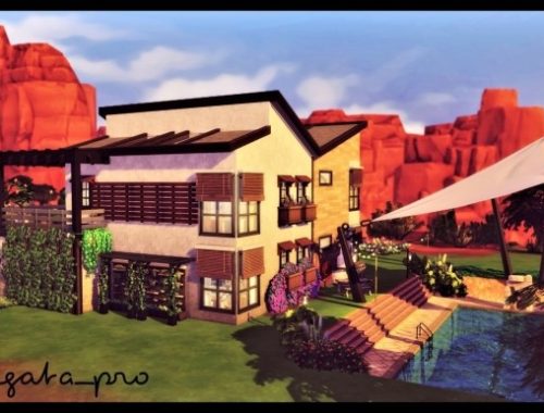 Strangeville family house at Agathea-k