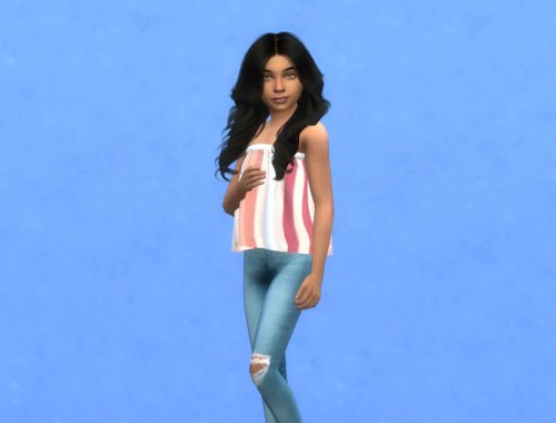 Strapless Child Top V1 (Mesh Needed)