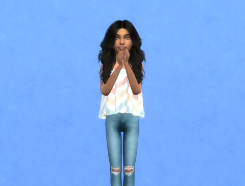 Strapless Child Top V1 (Mesh Needed)