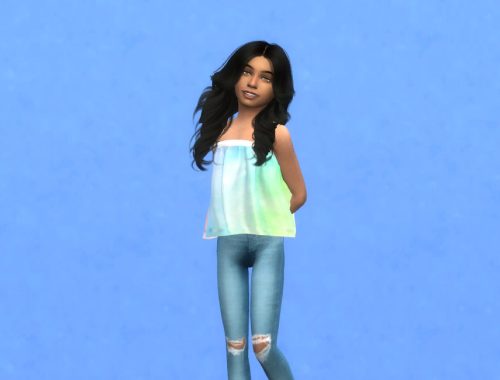 Strapless Child Top V1 (Mesh Needed)