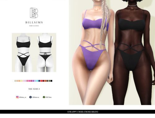 Strappy Criss-Cross Bikini