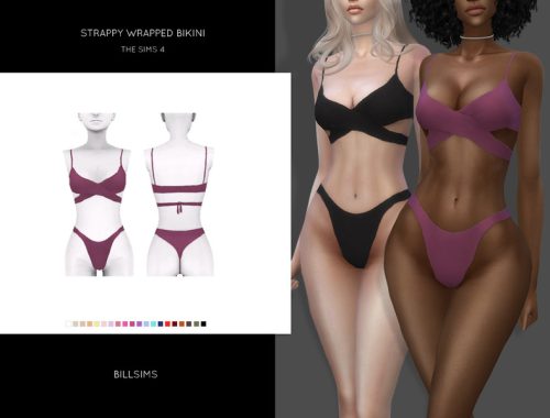 Strappy Wrapped Bikini