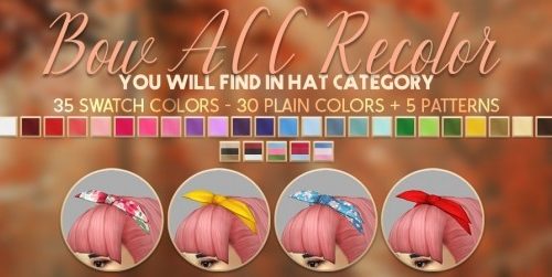 STRAWBERRY HAIR at Candy Sims 4