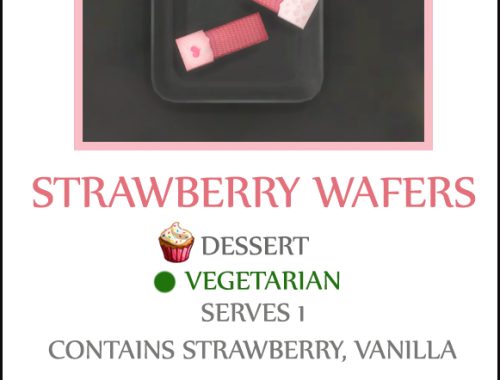 STRAWBERRY WAFERS at Icemunmun