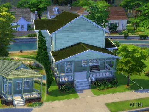 Streamlet single house renovation by iSandor at Mod The Sims