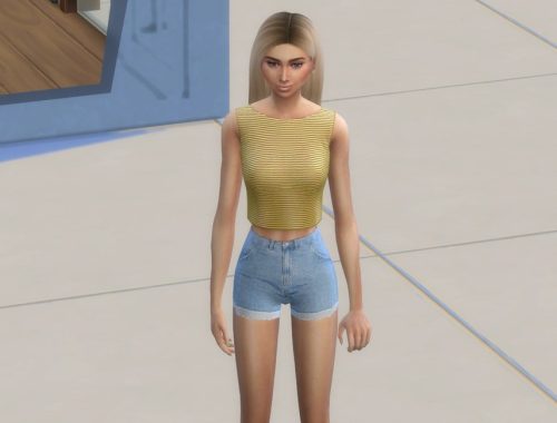 Striped Crop Top - Perfect Patio needed