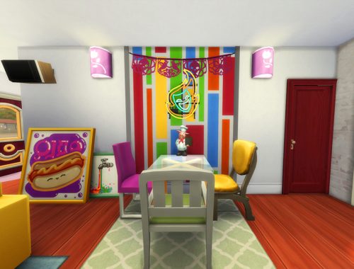 Struggling Actress's Home