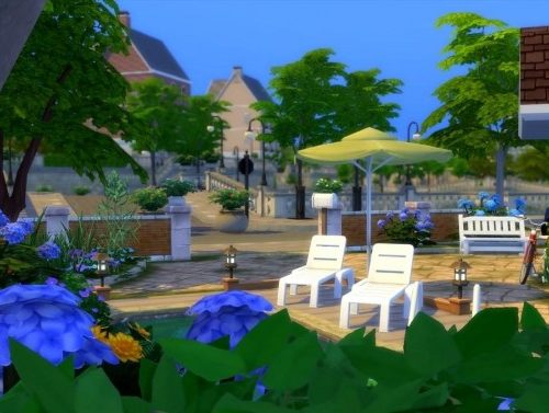 Student Avenue by chipie-cyrano at L’UniverSims