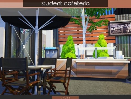 Student Cafeteria by Praline at Cross Design