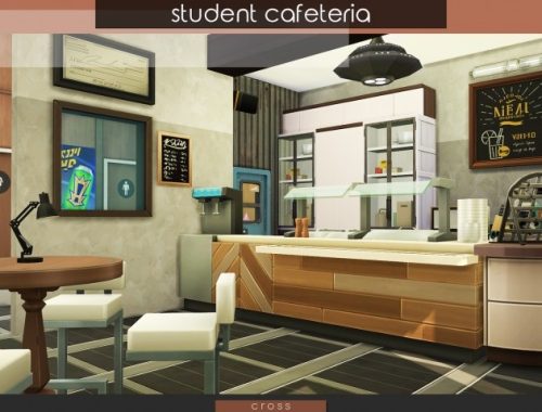 Student Cafeteria by Praline at Cross Design