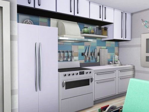 STUDENT MOM TINY HOUSE at Aveline Sims
