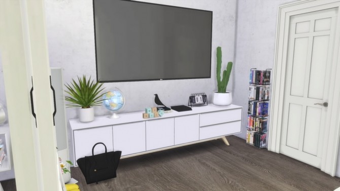 STUDIO APARTMENT at MODELSIMS4 - The Sims 4 Catalog