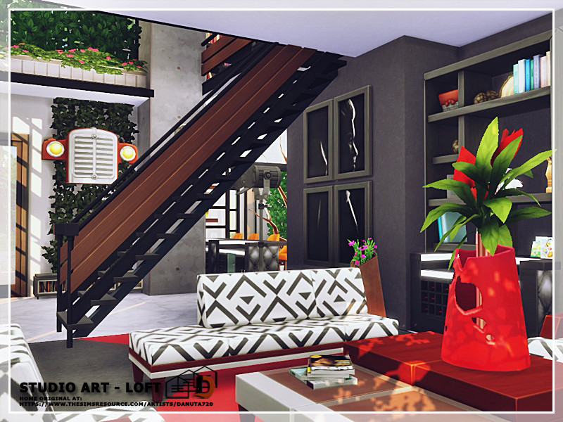 Studio ART - Loft - The Sims 4 Catalog