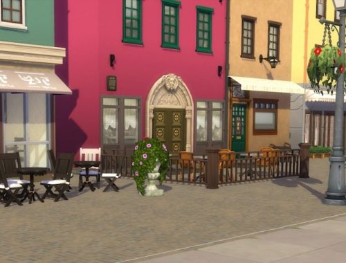 Stures Patisserie at Stortorget at KyriaT’s Sims 4 World