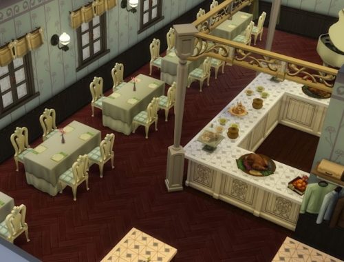 Stures Patisserie at Stortorget at KyriaT’s Sims 4 World